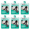 Synx Plus Flight & Recovery Socks Black Large Pack of 6