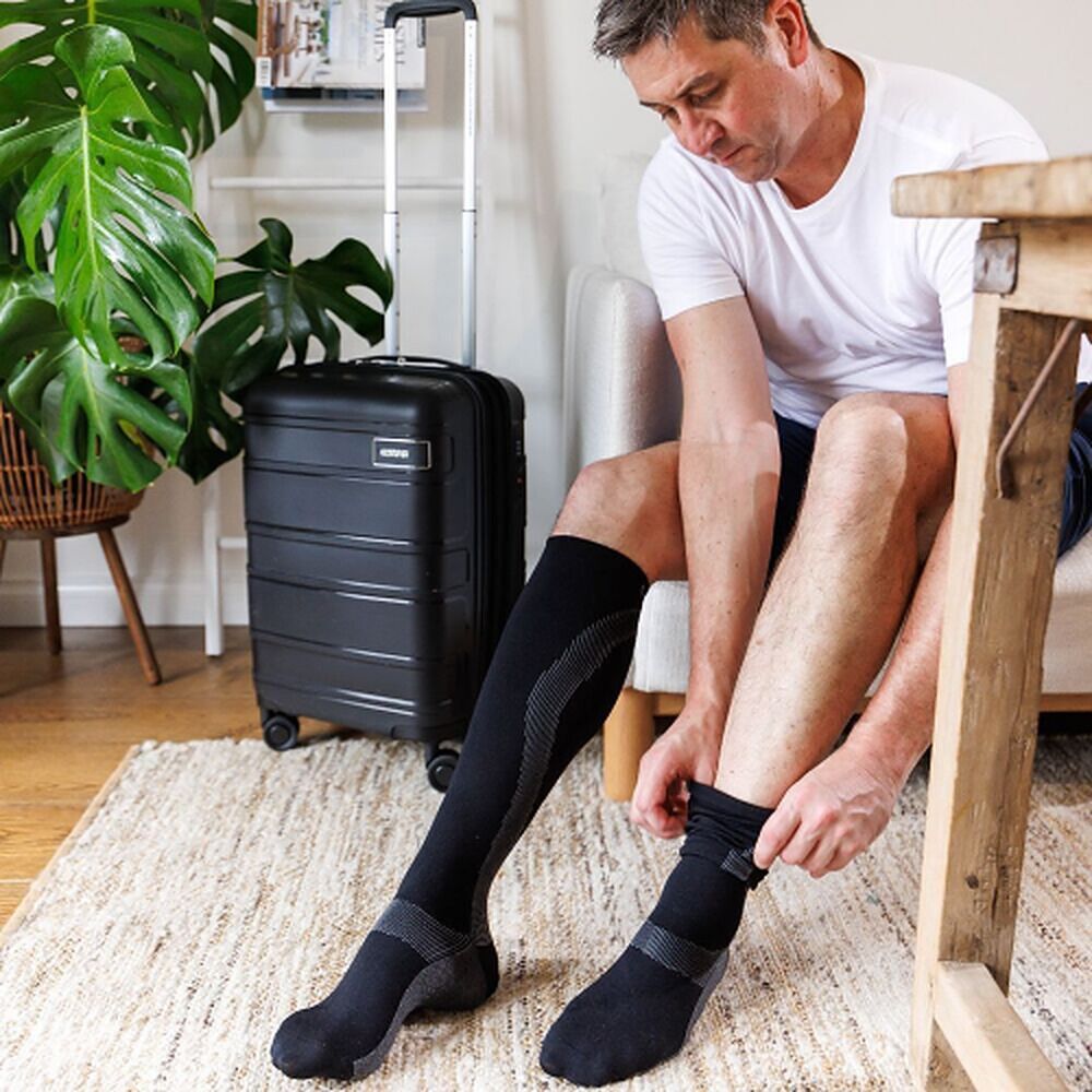 Synx Plus Flight & Recovery Socks Black Large