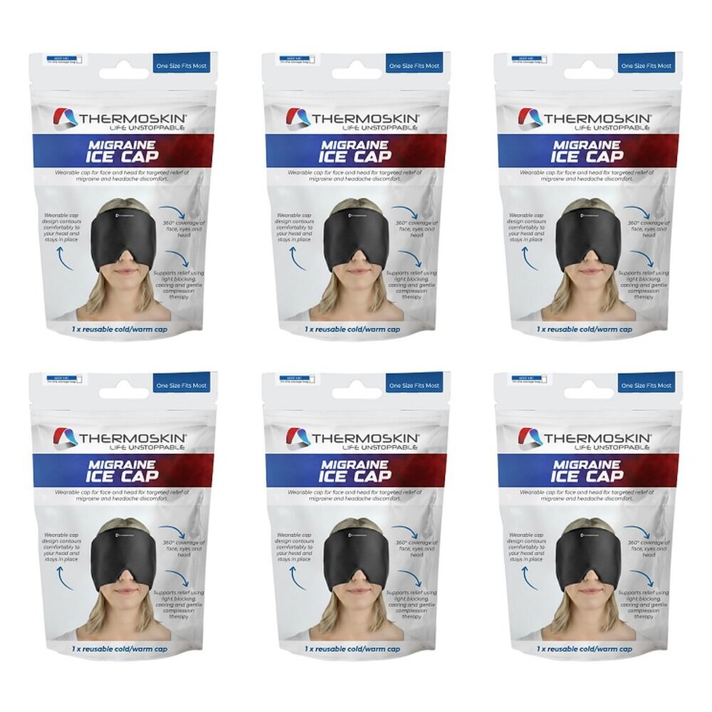 Thermoskin Migraine Ice Cap Pack of 6