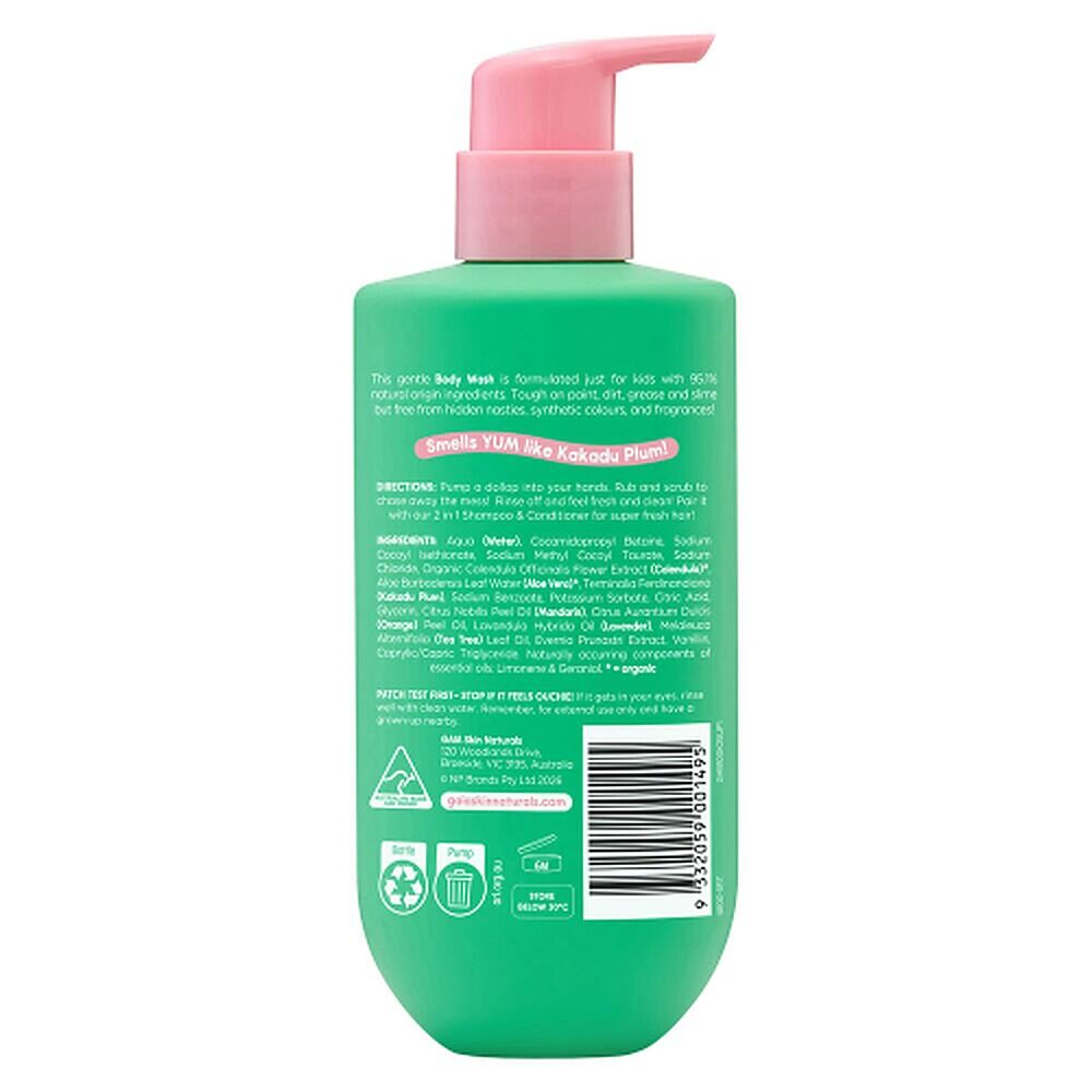 GAIA Natural Kids Body Wash 350mL