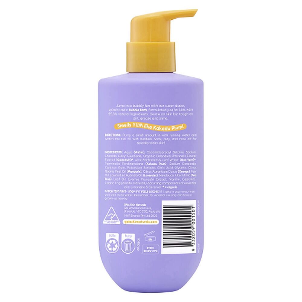 GAIA Natural Kids Bubble Bath 350mL