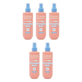 GAIA Natural Kids Detangling Spray 200mL Pack of 5