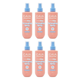 GAIA Natural Kids Detangling Spray 200mL Pack of 6