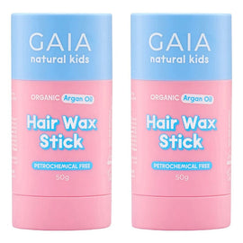 GAIA Natural Kids Hair Wax Stick 50g Pack of 2