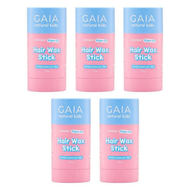 GAIA Natural Kids Hair Wax Stick 50g Pack of 5
