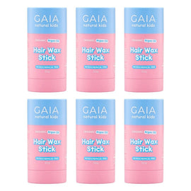 GAIA Natural Kids Hair Wax Stick 50g Pack of 6