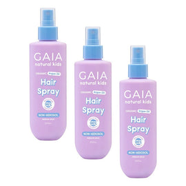 GAIA Natural Kids Hair Spray 200mL Pack of 3