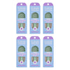 GAIA Natural Kids Detangling Brush Pack of 6