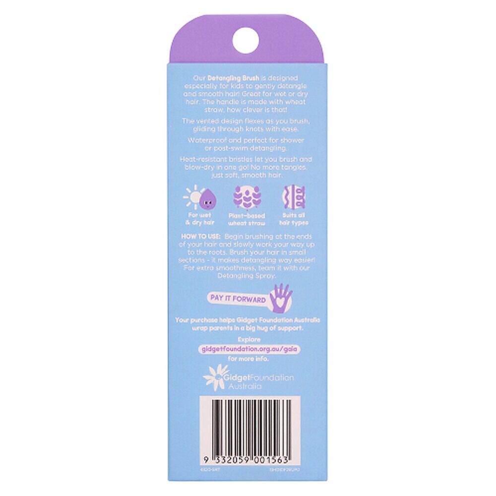 GAIA Natural Kids Detangling Brush