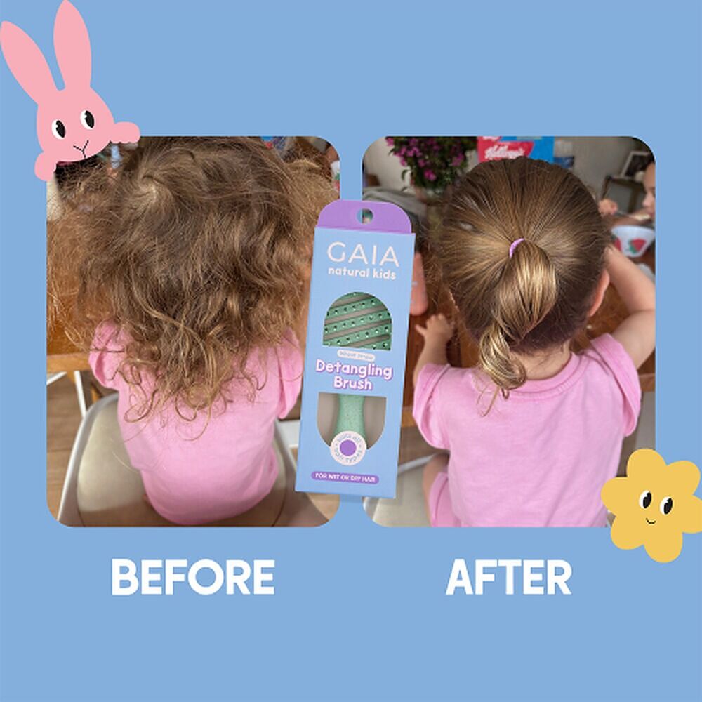 GAIA Natural Kids Detangling Brush