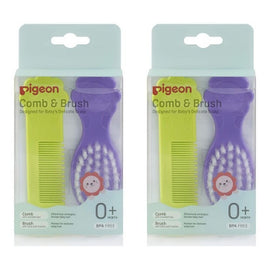 Pigeon Brush and Comb Set 2 Pack Bundle of 2