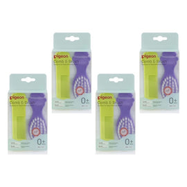 Pigeon Brush and Comb Set 2 Pack Bundle of 4