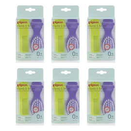 Pigeon Brush and Comb Set 2 Pack Bundle of 6