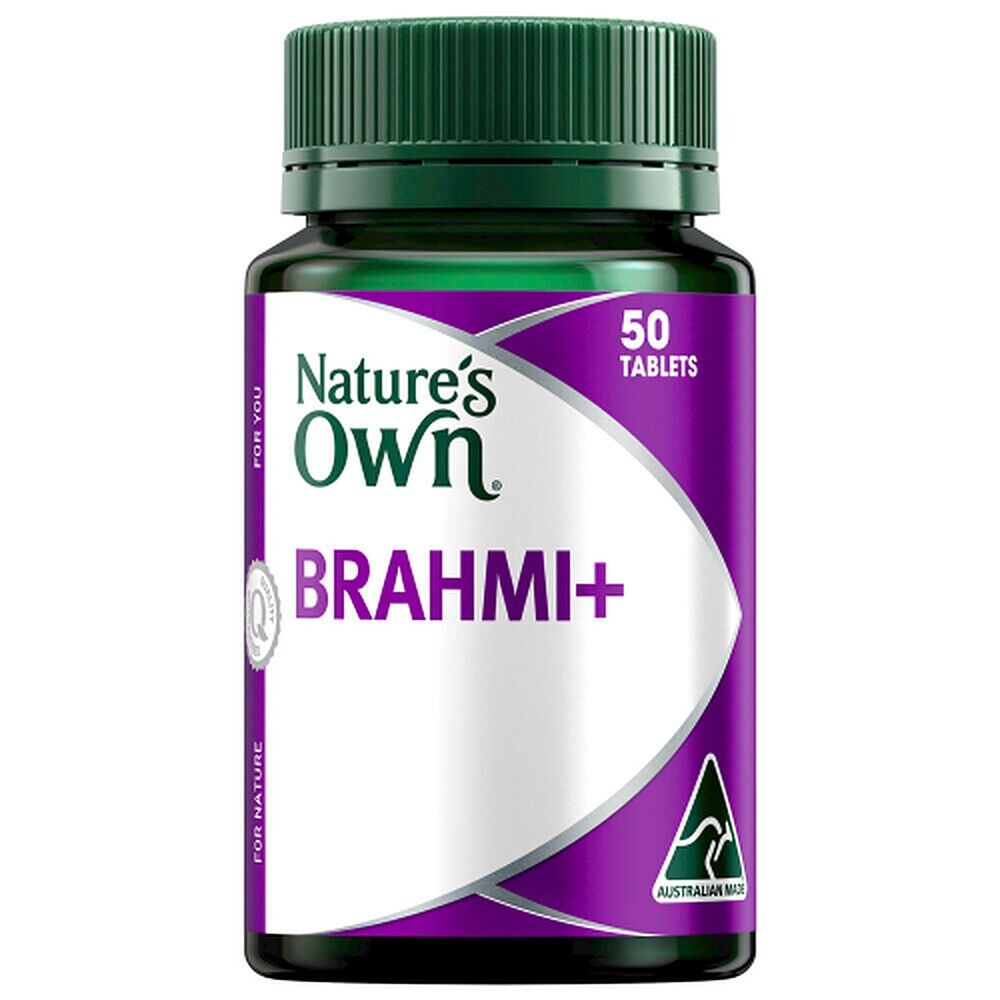 Nature's Own Brahmi+ 50 Tablets