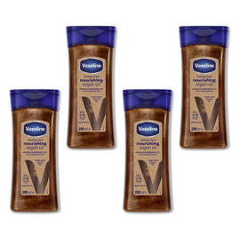 Vaseline Shimmer Body Oil Nourishing Arg Pack of 4