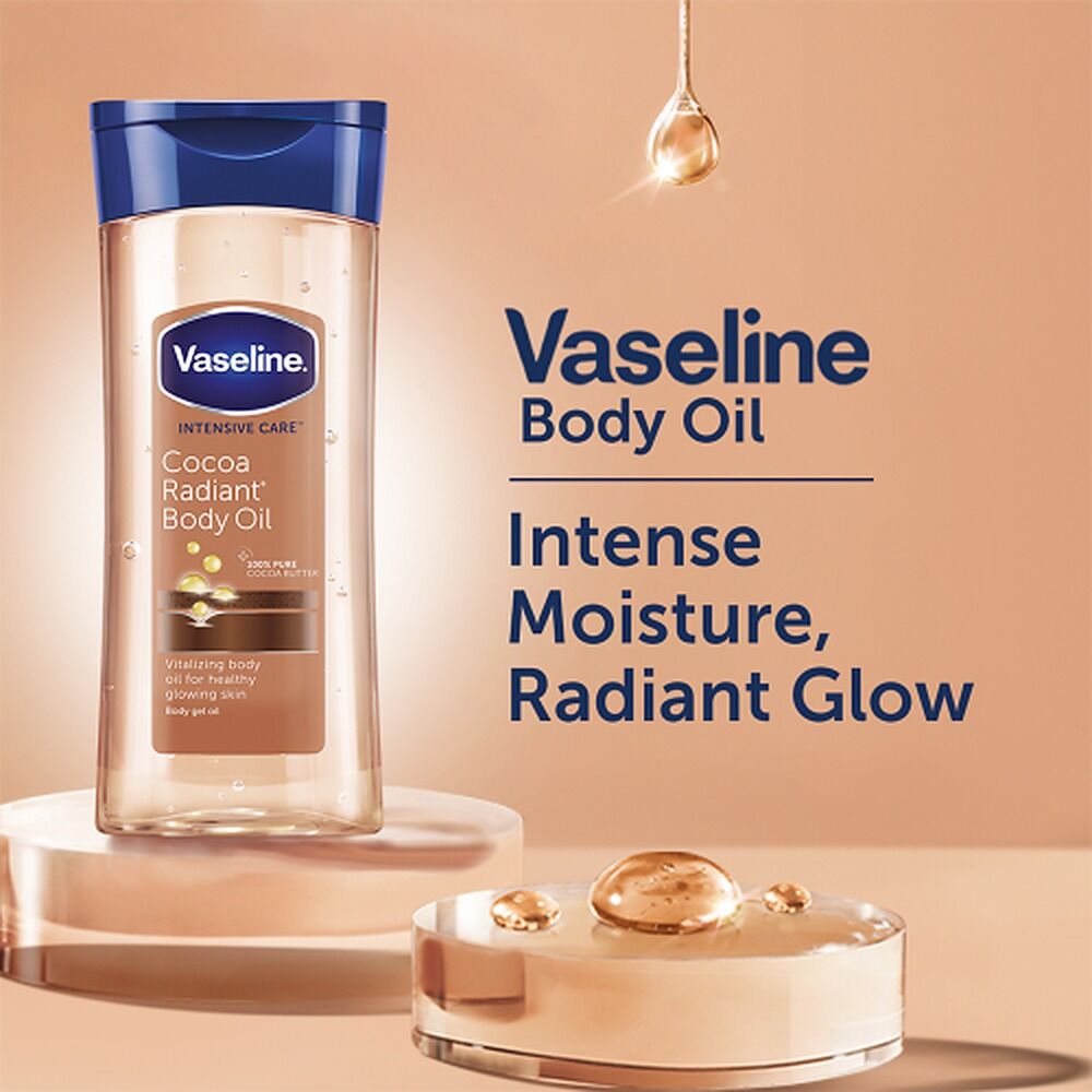Vaseline Intensive Care Cocoa Radiant Body Oil 200mL