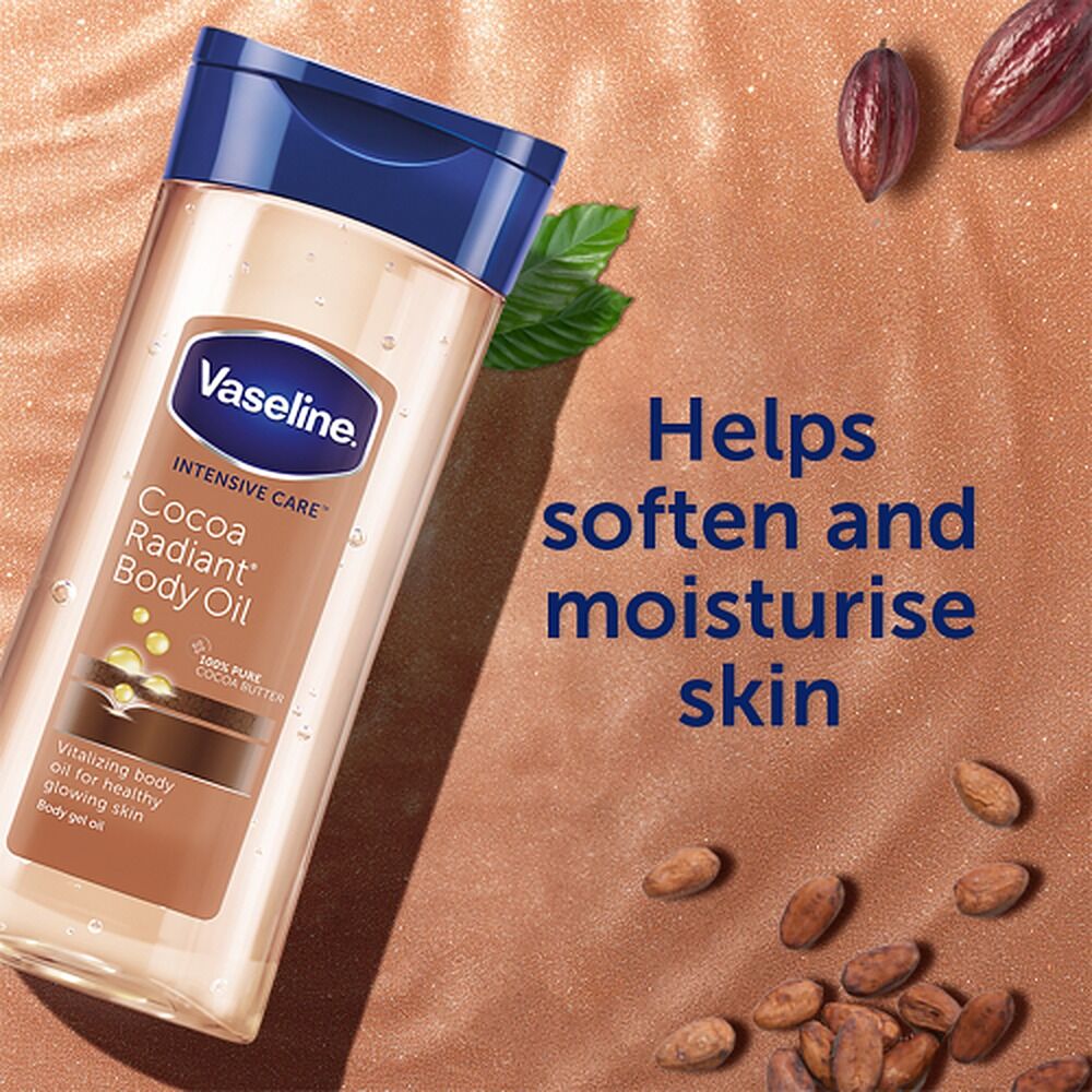 Vaseline Intensive Care Cocoa Radiant Body Oil 200mL