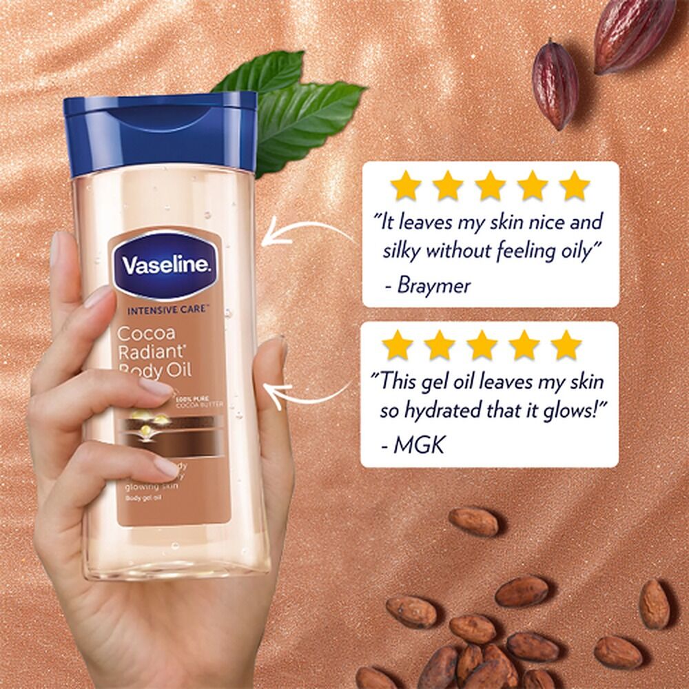 Vaseline Intensive Care Cocoa Radiant Body Oil 200mL