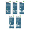 TouchBio 6-in-1 Rapid Antigen Test for HMPV, RSV, COVID-19 and Flu, 3 Pack of 5