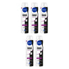 NIVEA Deo Aero Invisible Black & White Authentic 250mL Pack of 5