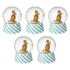 Australian Geographic Musical Snow Globe Christmas x 6 Bundle of 5