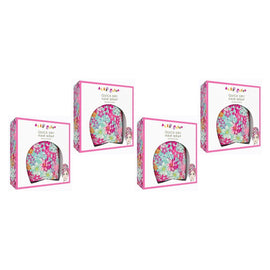 Alex Mason Quick Dry Hair Wrap Floral Pack of 4