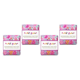 Alex Mason Microwavable Heat Pack, Floral Bundle of 4
