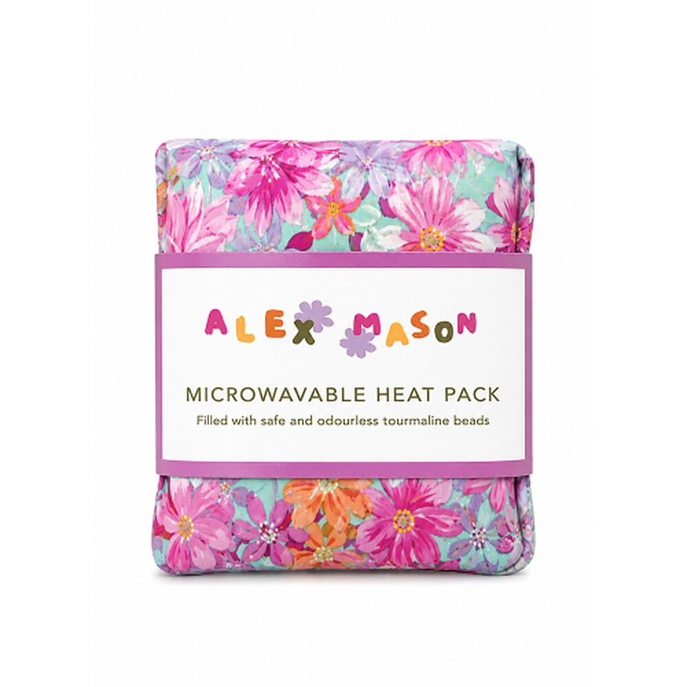 Alex Mason Microwavable Heat Pack, Floral