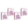 Alex Mason Turban Shower Cap Floral Pack of 4
