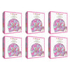 Alex Mason Turban Shower Cap Floral Pack of 6
