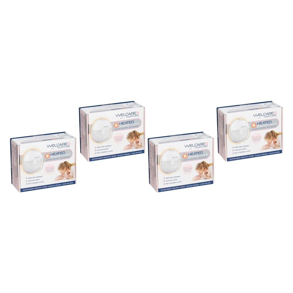 Welcare Nurture Heated Breast Pump Pack of 4