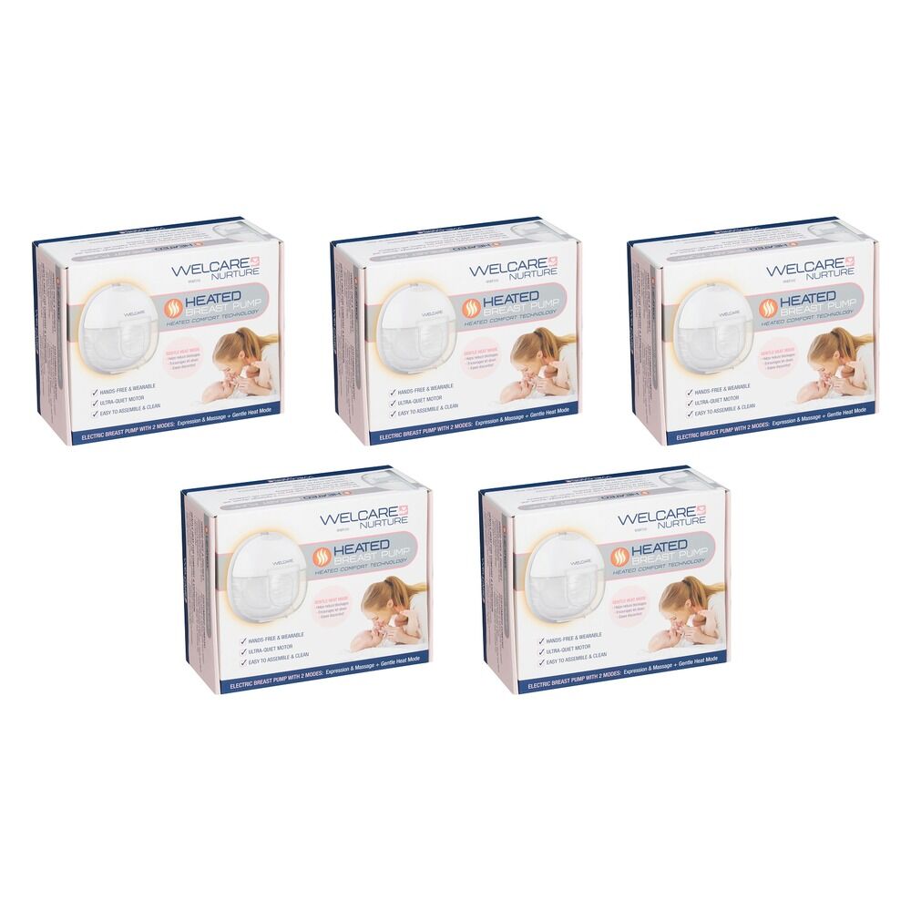 Welcare Nurture Heated Breast Pump Pack of 5