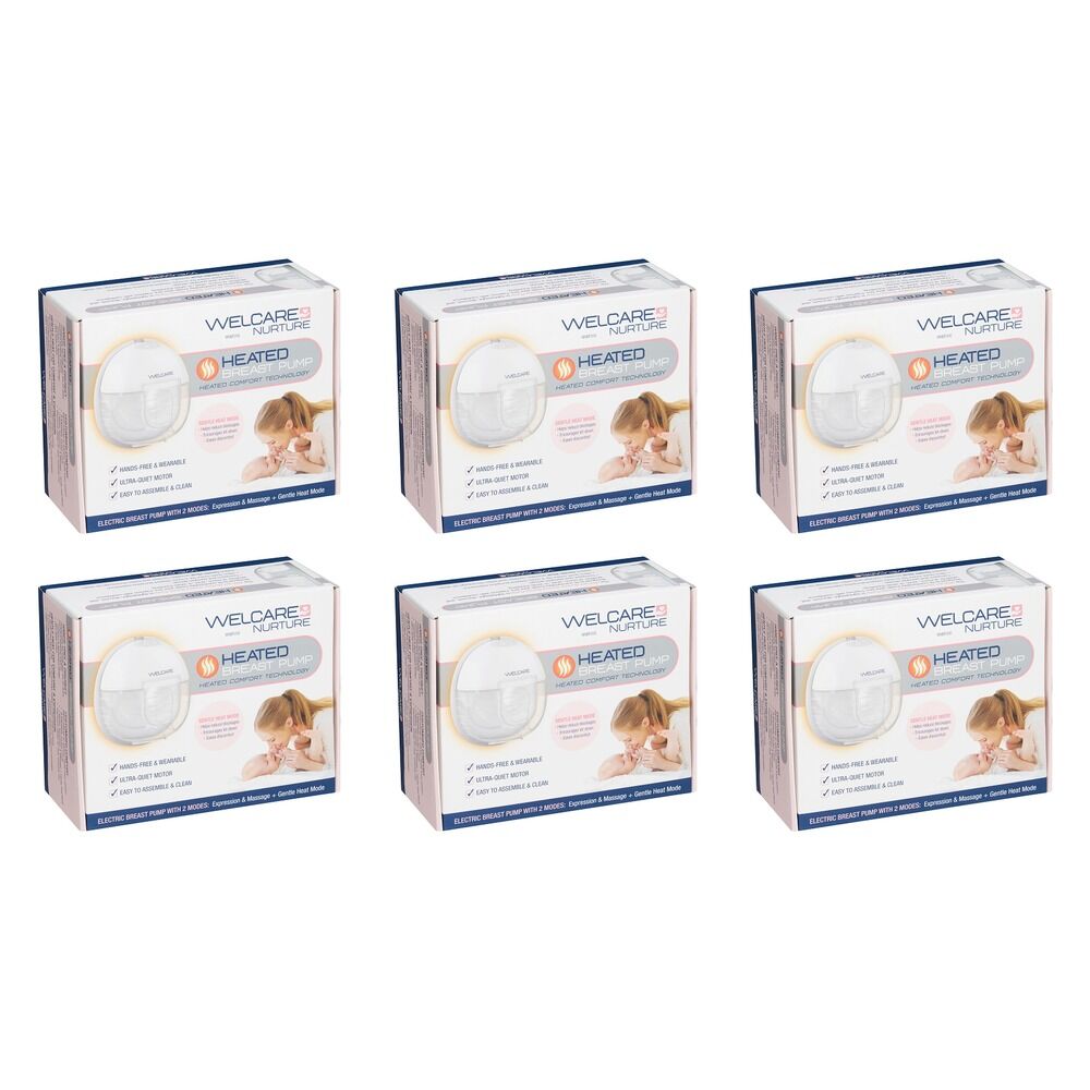 Welcare Nurture Heated Breast Pump Pack of 6