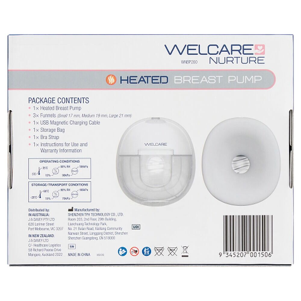 Welcare Nurture Heated Breast Pump