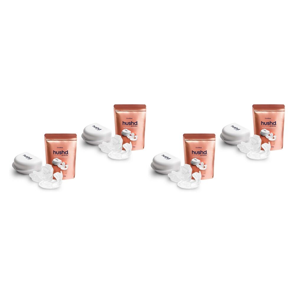 Hushd Avera Anti-Snoring Mouthpiece Pack of 4