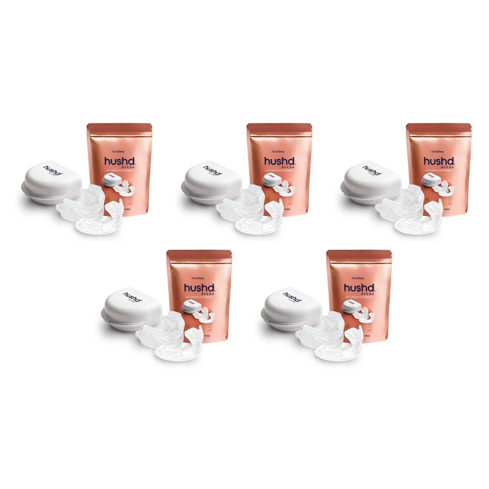 Hushd Avera Anti-Snoring Mouthpiece Pack of 5