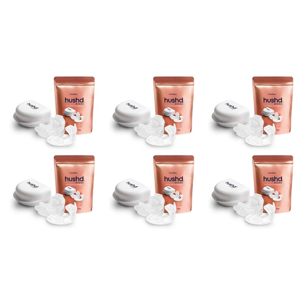 Hushd Avera Anti-Snoring Mouthpiece Pack of 6