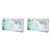 Ultrafresh Vinyl Gloves Large 100 Pack Bundle of 2