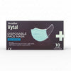 Soodox Vytal Face Masks, Blue, Pack of 10
