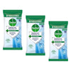 Dettol Disinfectant Biodegradable Wipes Fresh 100 Pack Bundle of 3