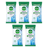 Dettol Disinfectant Biodegradable Wipes Fresh 100 Pack Bundle of 5