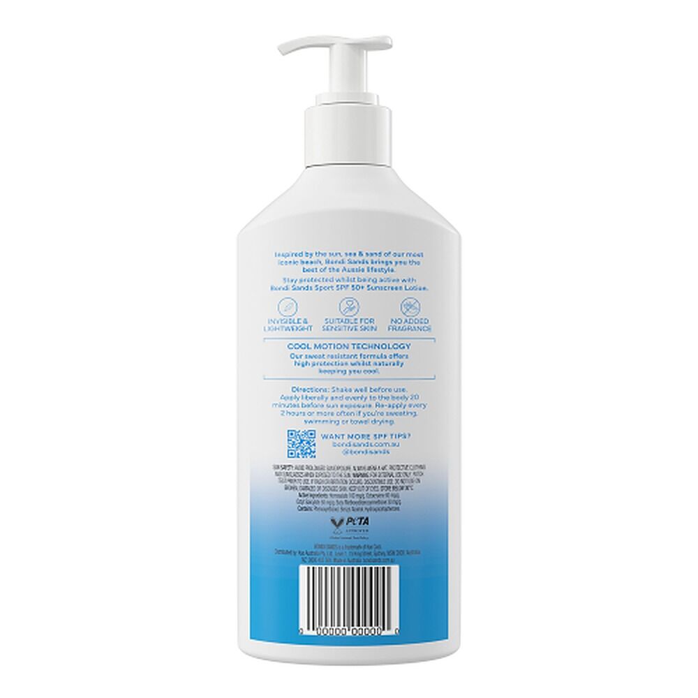 Bondi Sands Sport Sunscreen Lotion SPF50+ 400mL