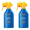 NIVEA SUN Ultra Sport Cooling Sunscreen Spray SPF50+ 270mL Pack of 2