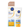 NIVEA SUN UV Face Shine Control Medium Tinted Sunscreen SPF50+ 40mL
