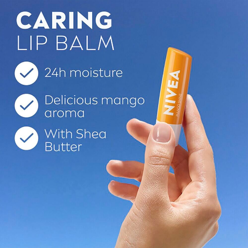 NIVEA Mango Shine Lip Balm 4.8g