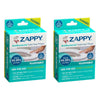 Zappy Antibacterial Toilet Seat Wipes 6 Pack x 12 Bundle of 2