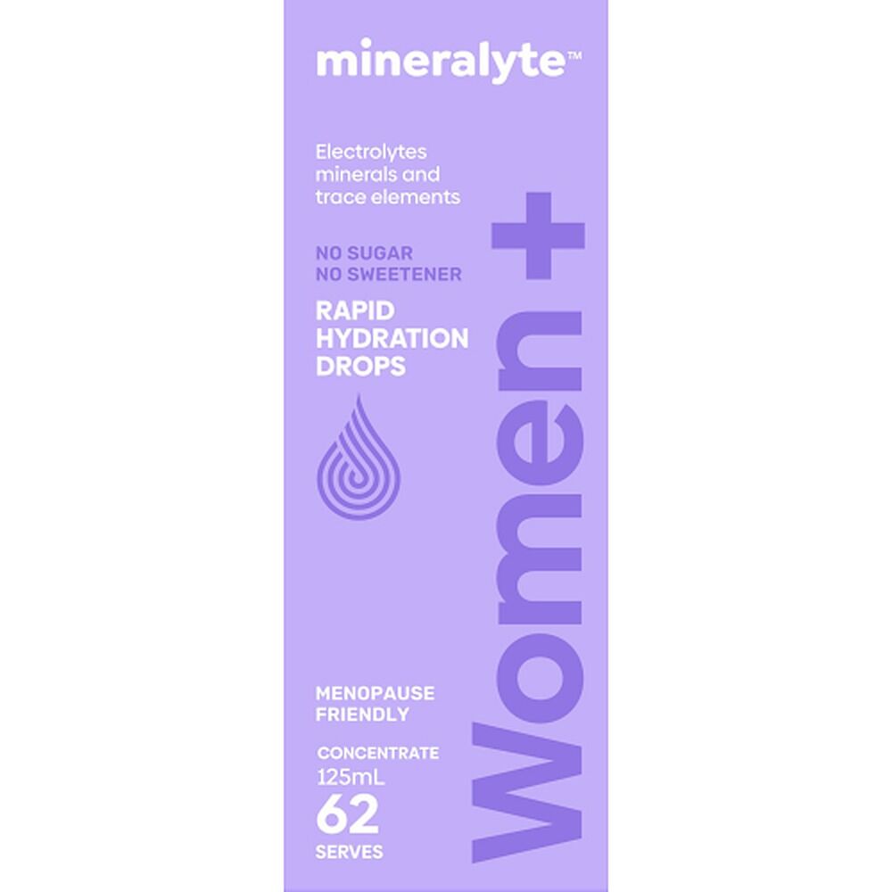 Mineralyte Women+ Concentrate Drops 125mL