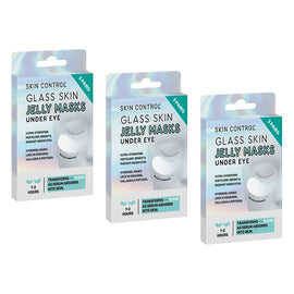 Skin Control Glass Skin Under Eye Jelly Masks 3 Pairs x 8 Bundle of 3