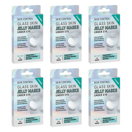 Skin Control Glass Skin Under Eye Jelly Masks 3 Pairs x 8 Bundle of 6