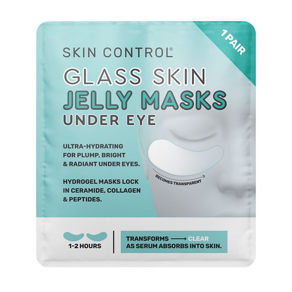 Skin Control Glass Skin Under Eye Jelly Masks 3 Pairs x 8